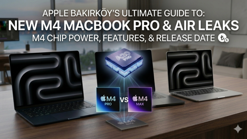Yeni MacBook Pro ve Air (M4): Performans Canavarı Yolda! Ne Zaman Çıkacak? Özellikleri ve Fiyatı Neler?
